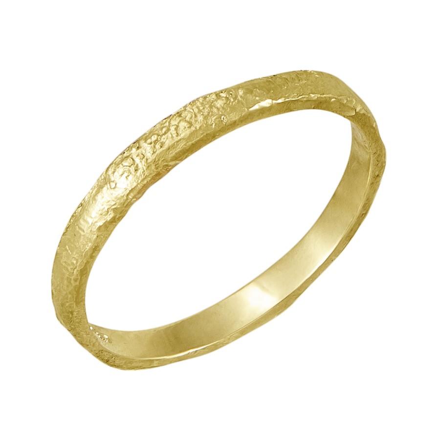 Rings Tomfoolery London | Xix 14Ct Yellow Gold 2Mm Wedding Ring