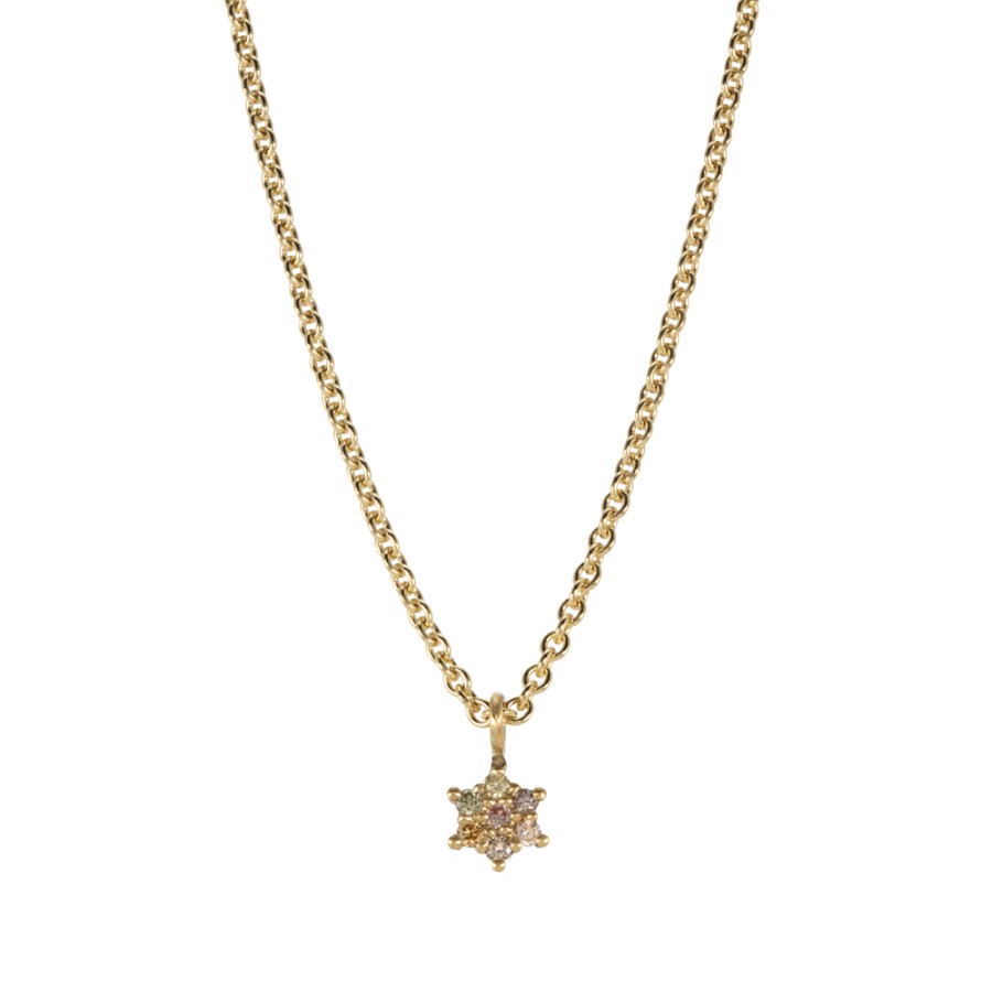 Necklaces Tomfoolery London | Dancer Diamond Pendant