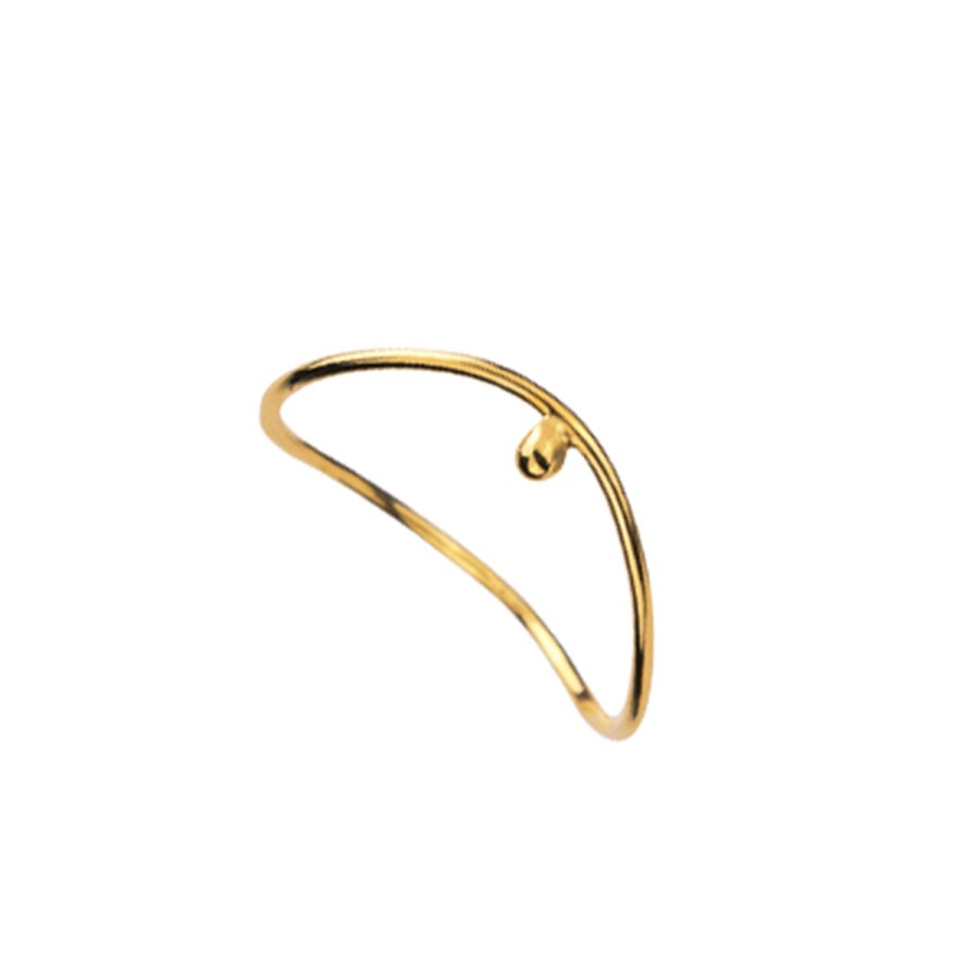 Rings Tomfoolery London | Perle Ring Gold Plated