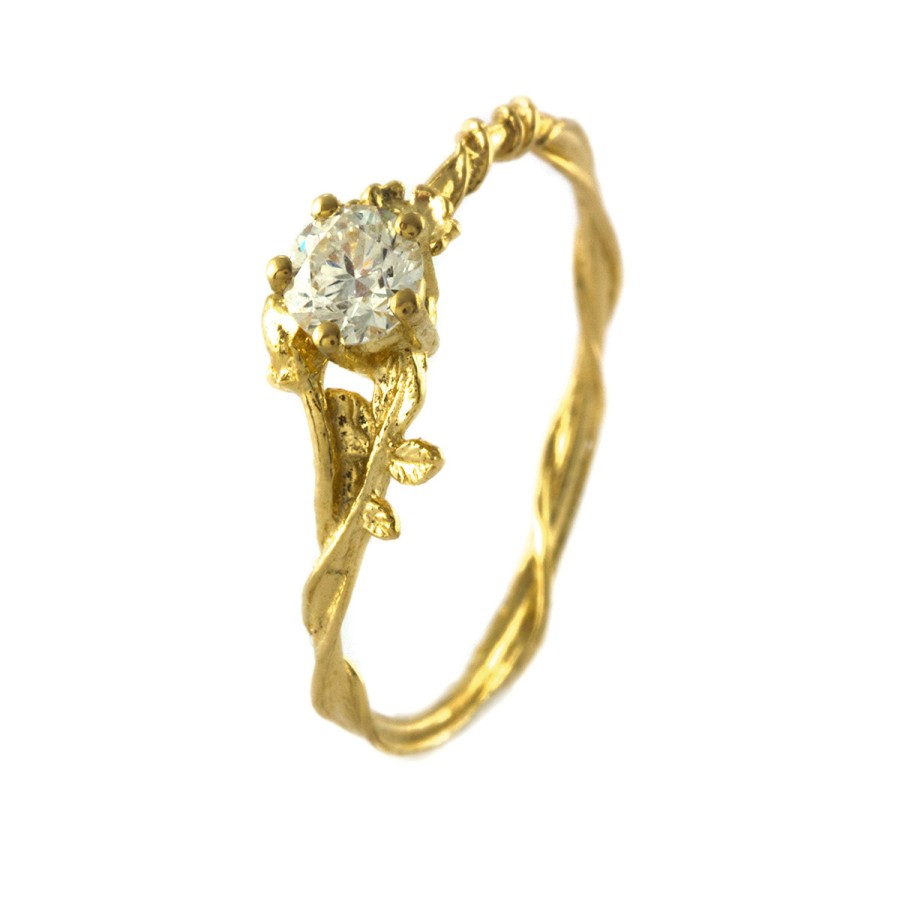 Rings Tomfoolery London | Rosa Alba Diamond Ring