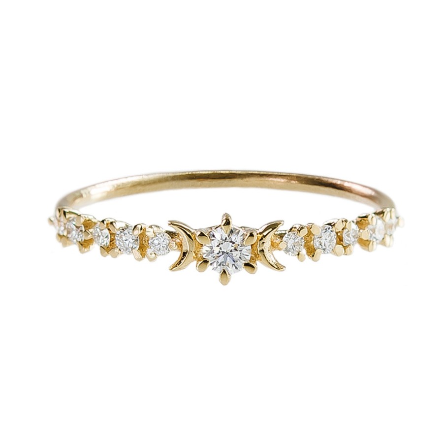 Rings Tomfoolery London | Diamond Stardust Ring