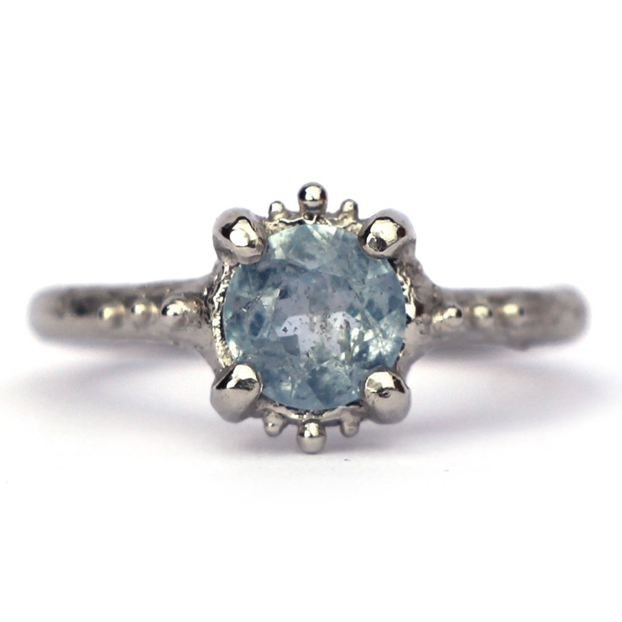 Rings Tomfoolery London | Into The Deep Sapphire Solitaire Ring