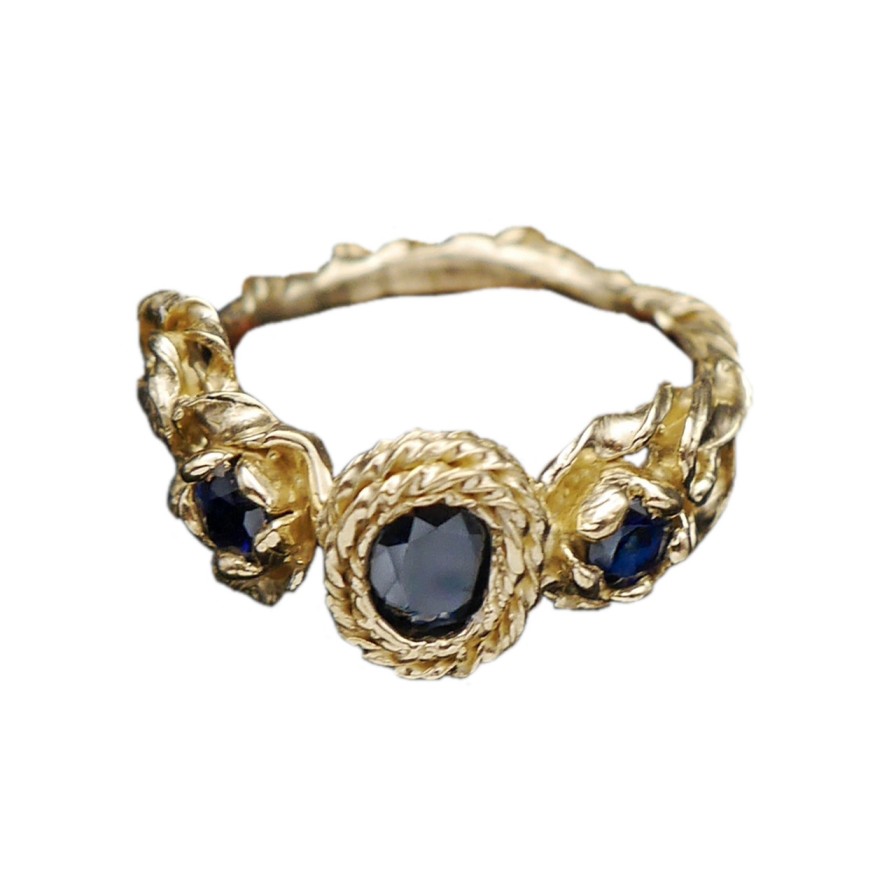 Rings Tomfoolery London | Wonder Blue Sapphire Ring