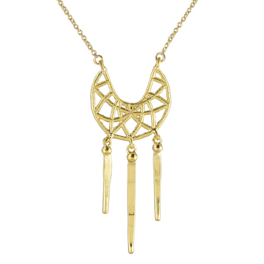 Necklaces Tomfoolery London | Dream Catcher Necklace