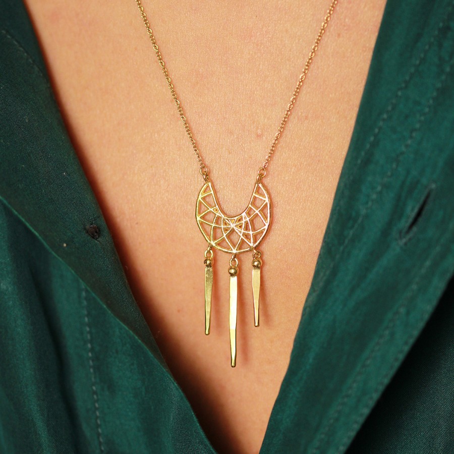 Necklaces Tomfoolery London | Dream Catcher Necklace