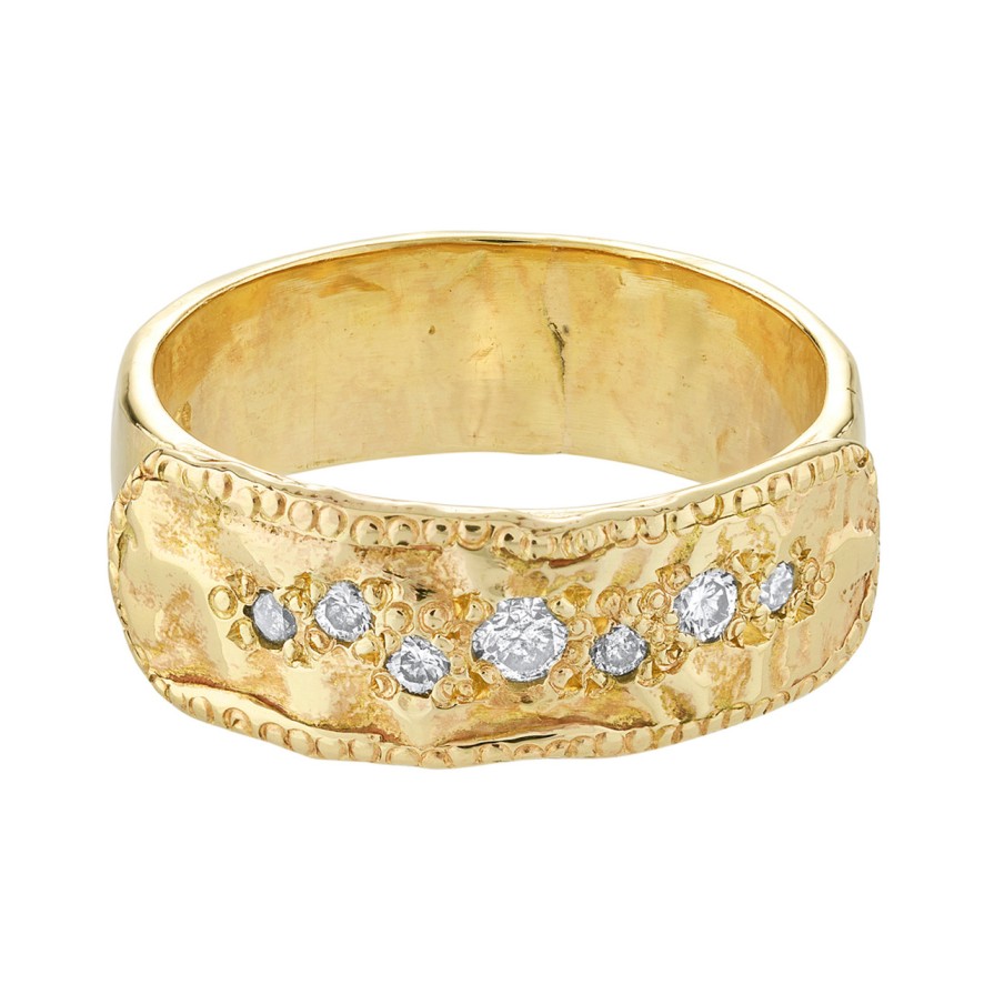 Rings Tomfoolery London | Tetela Yellow Gold Ring