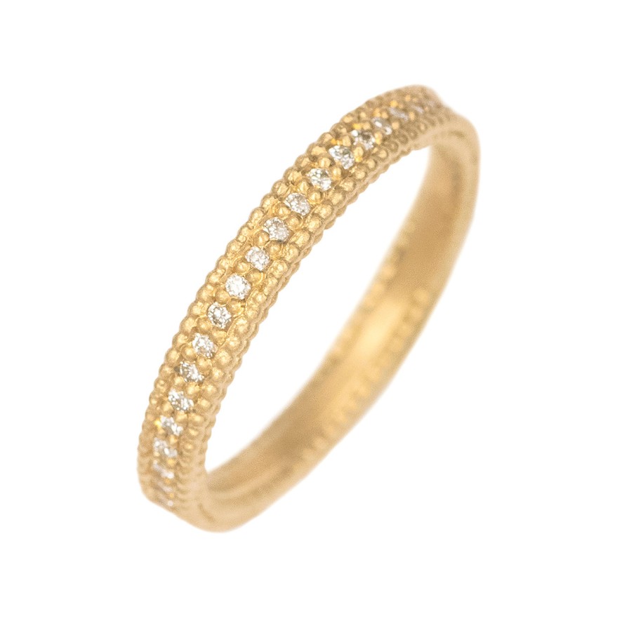 Rings Tomfoolery London | Dotty Diamond Eternity Ring