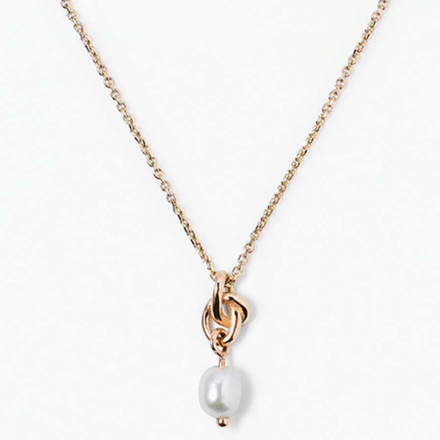 Necklaces Tomfoolery London | Little Ode Pearl Necklace