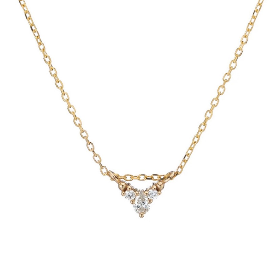 Necklaces Tomfoolery London | Diamond Peak Necklace