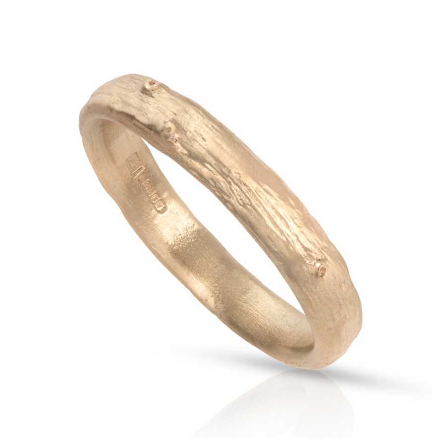 Rings Tomfoolery London | Wide Driftwood & Barnacle Ring