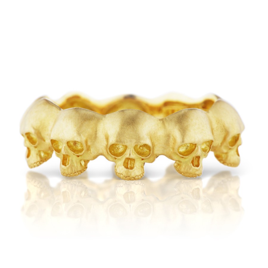 Rings Tomfoolery London | Skull Eternity Band