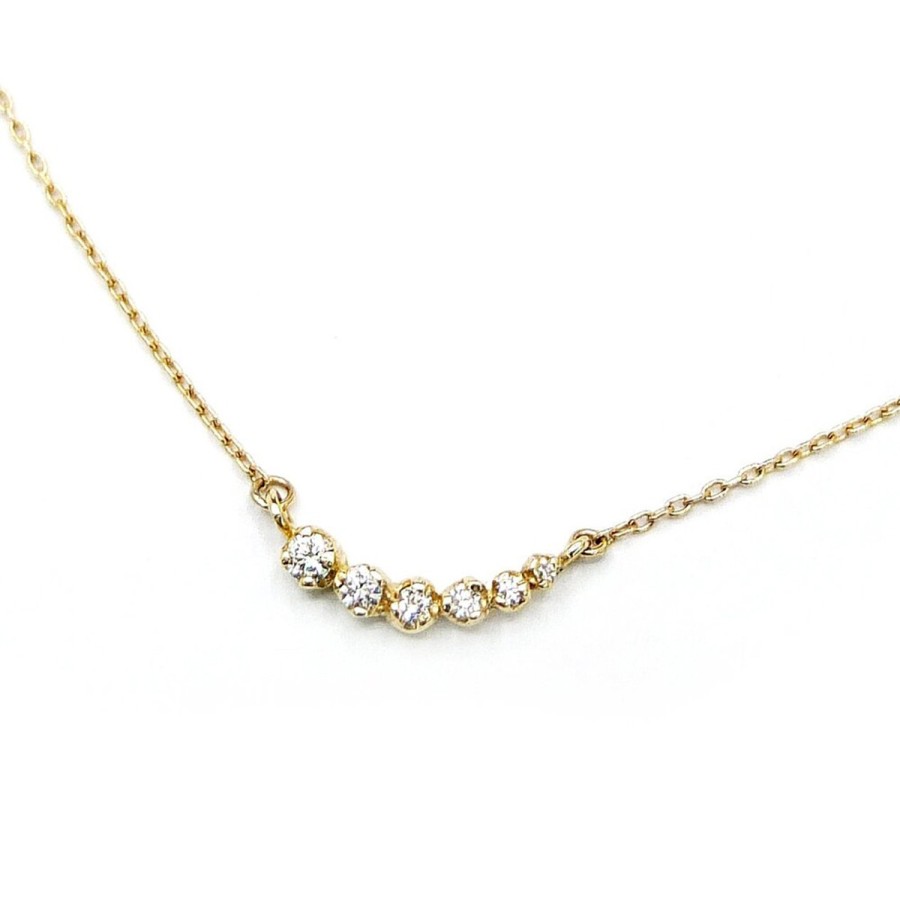 Necklaces Tomfoolery London | Diamond Shooting Star Necklace