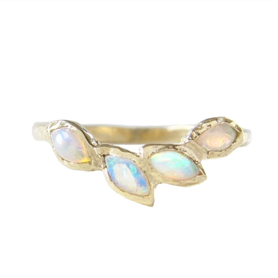 Rings Tomfoolery London | Petal Opal Ring