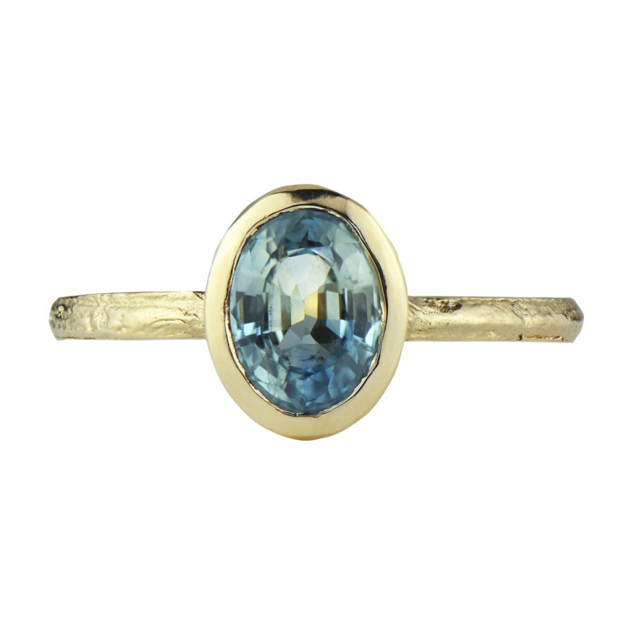 Rings Tomfoolery London | Oak Blue Sapphire Ring