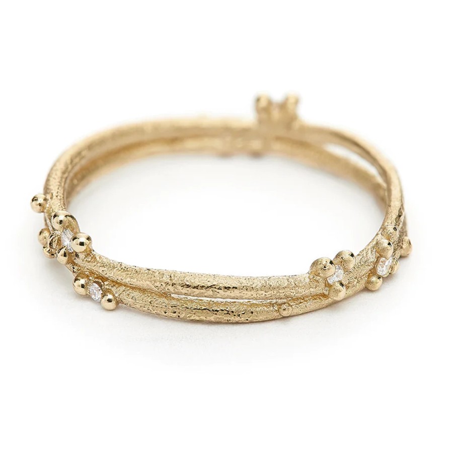 Rings Tomfoolery London | Diamond Encrusted Wrap Band