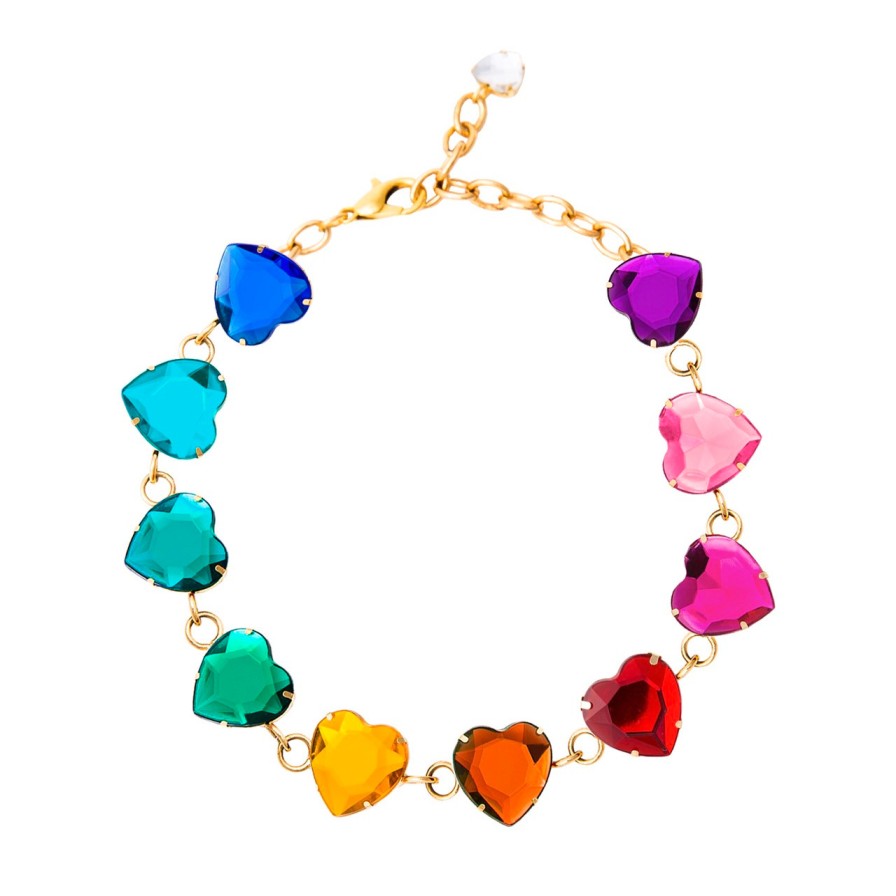 Necklaces Tomfoolery London | Raro Choker Rainbow