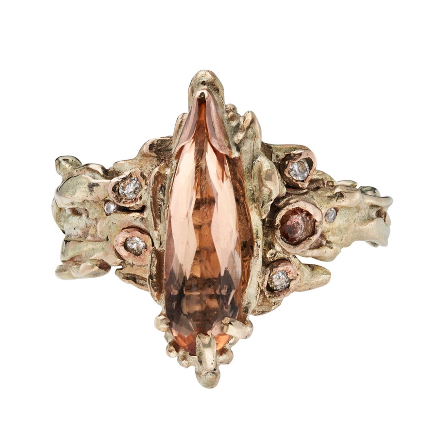 Rings Tomfoolery London | Imperial Topaz Speleo Art Ring