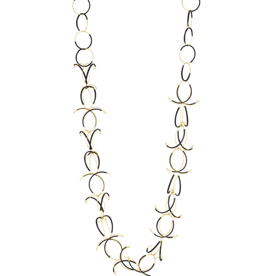 Necklaces Tomfoolery London | Gold Twist Necklace