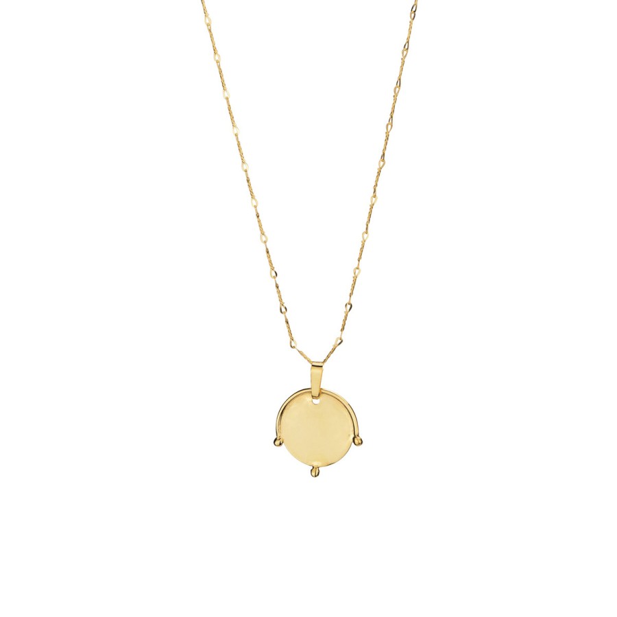 Necklaces Tomfoolery London | Stella Necklace Gold Plated