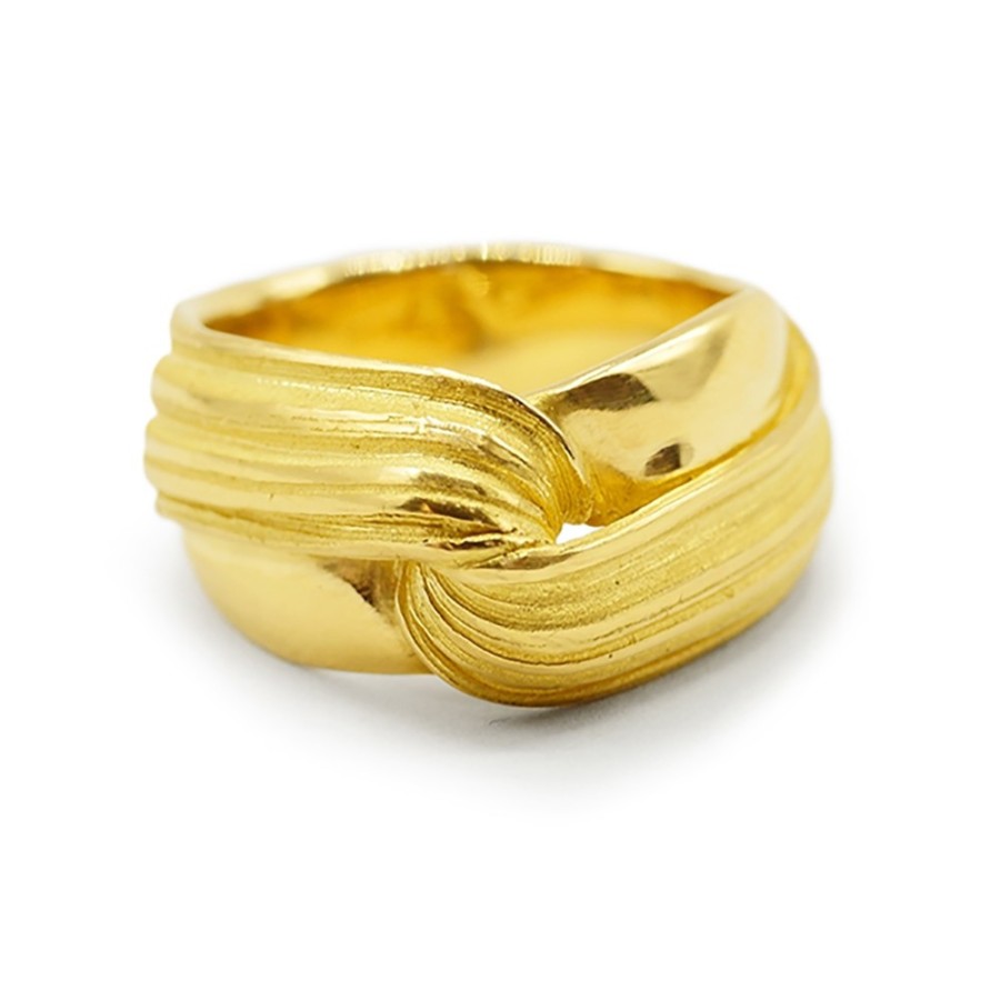 Rings Tomfoolery London | Absolu 18Ct Yellow Gold Unity Band