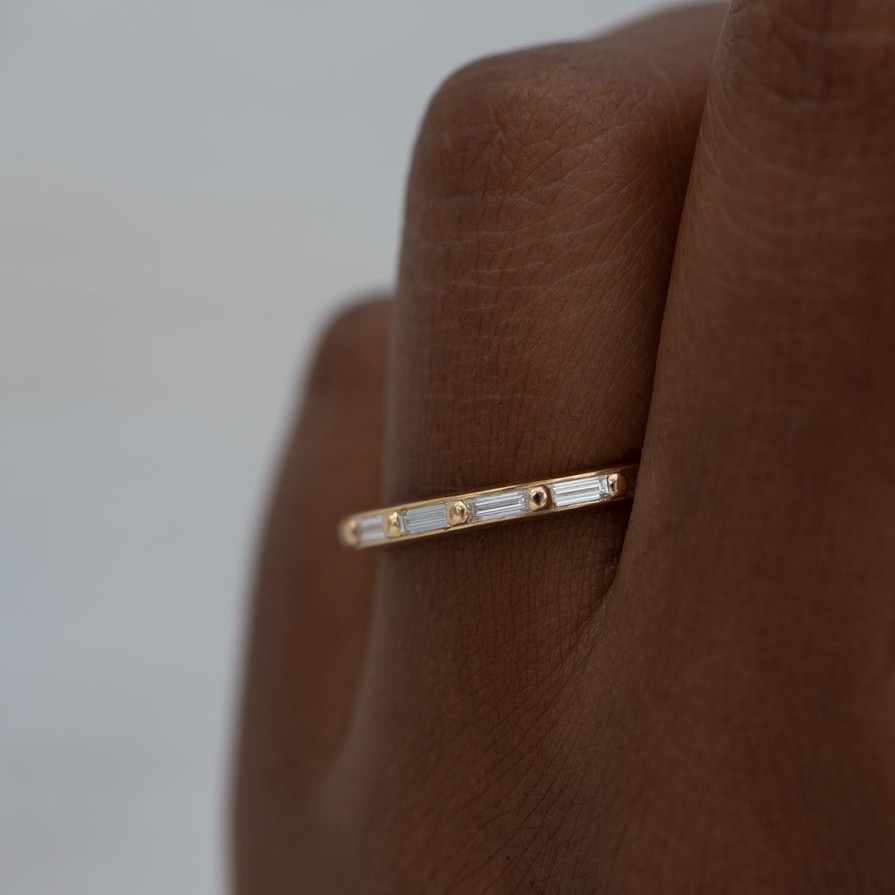 Rings Tomfoolery London | Baguette Diamond Eternity Ring