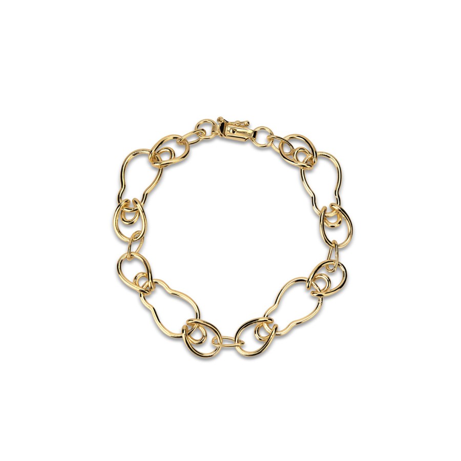 Bracelets Tomfoolery London | Gaia Bracelet Gold Plated