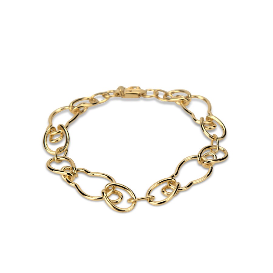 Bracelets Tomfoolery London | Gaia Bracelet Gold Plated