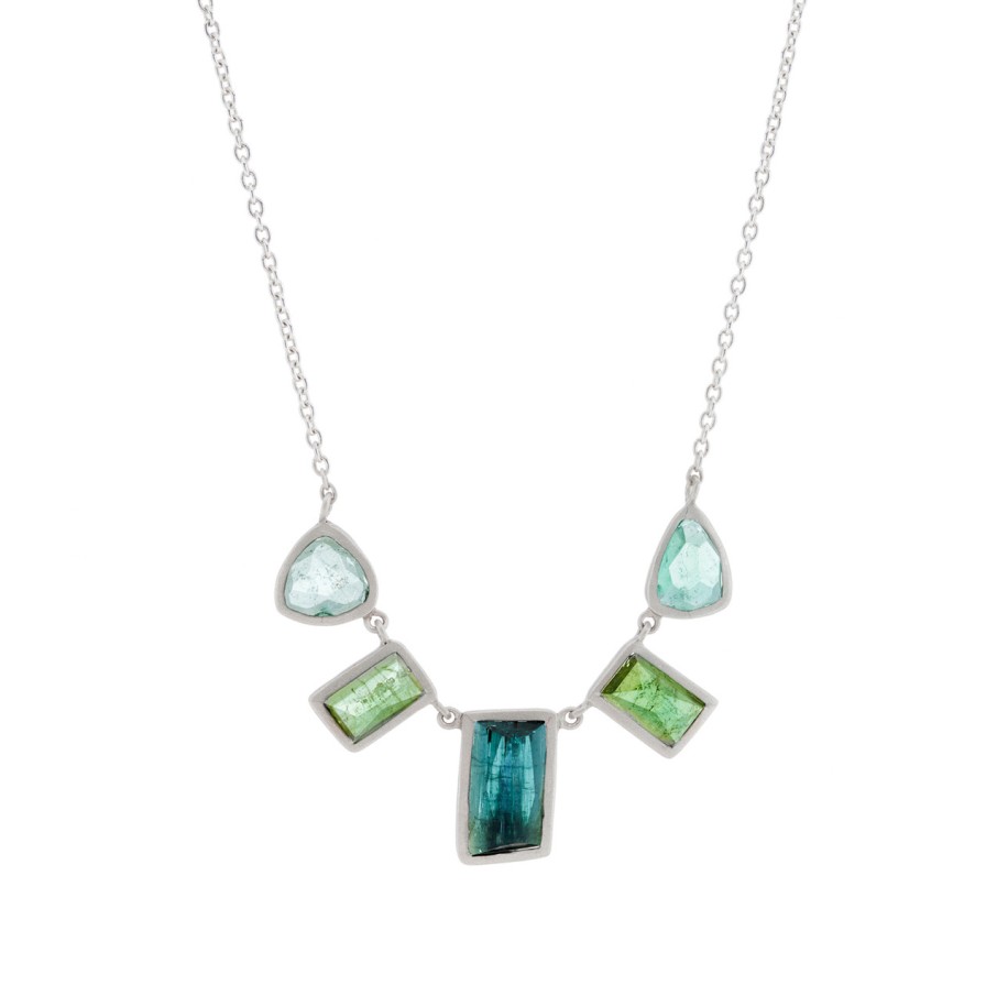 Necklaces Tomfoolery London | Tourmaline Multi Necklace 0.4