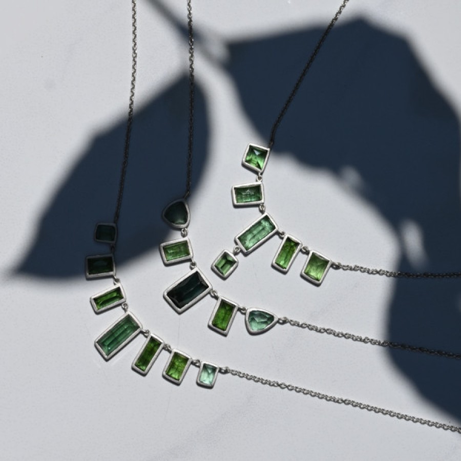 Necklaces Tomfoolery London | Tourmaline Multi Necklace 0.4