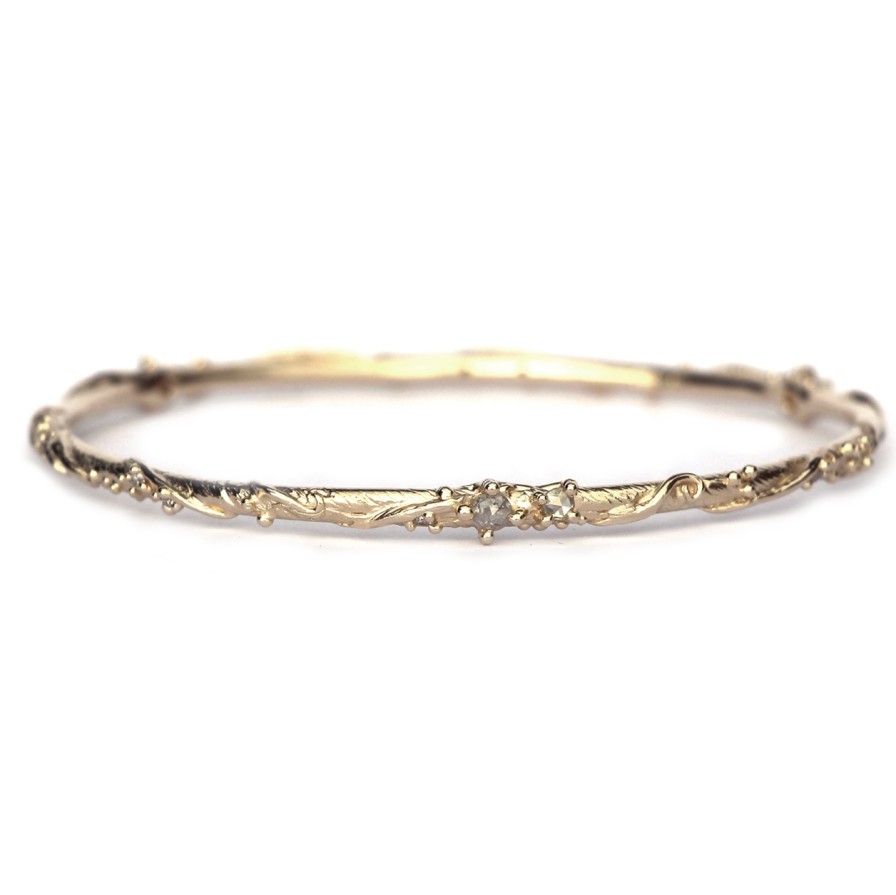 Bracelets Tomfoolery London | Diamond Studded Ocean Bangle