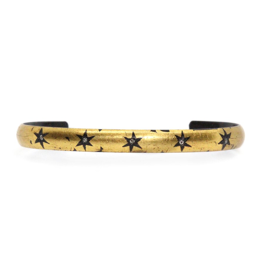 Bracelets Tomfoolery London | 5 Star Cloaked Cuff Bracelet