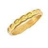 Rings Tomfoolery London | Gold Engraved Flora Band