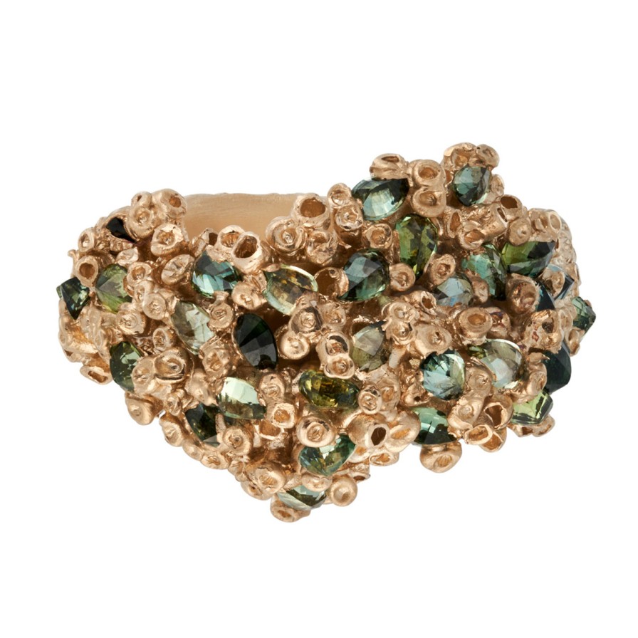 Rings Tomfoolery London | Coral & Barnacle Cluster Art Ring