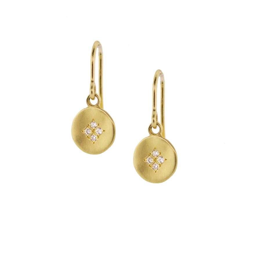 Earrings Tomfoolery London | Four Star Wave Charm Earrings