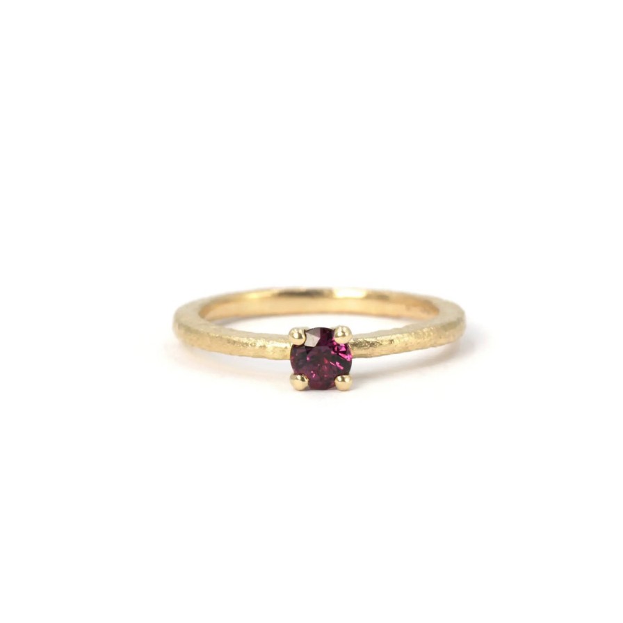 Rings Tomfoolery London | Una Ruby Solitaire Ring