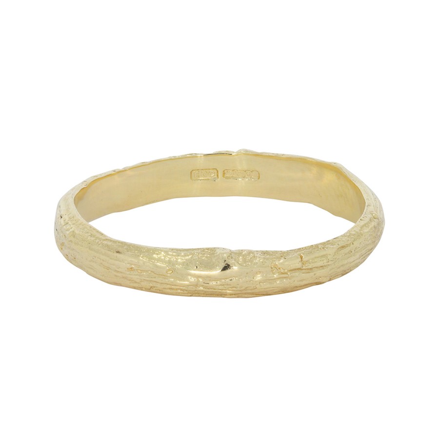 Rings Tomfoolery London | 14Ct Yellow Gold Forest Floor Band