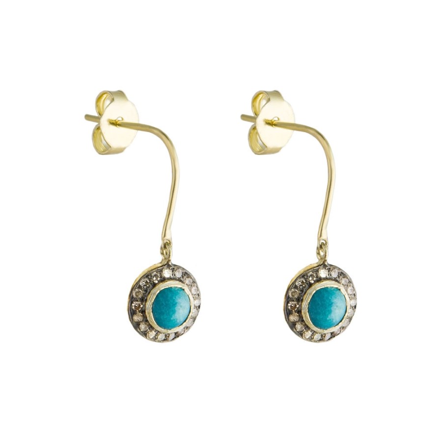 Earrings Tomfoolery London | 24Ct Gold