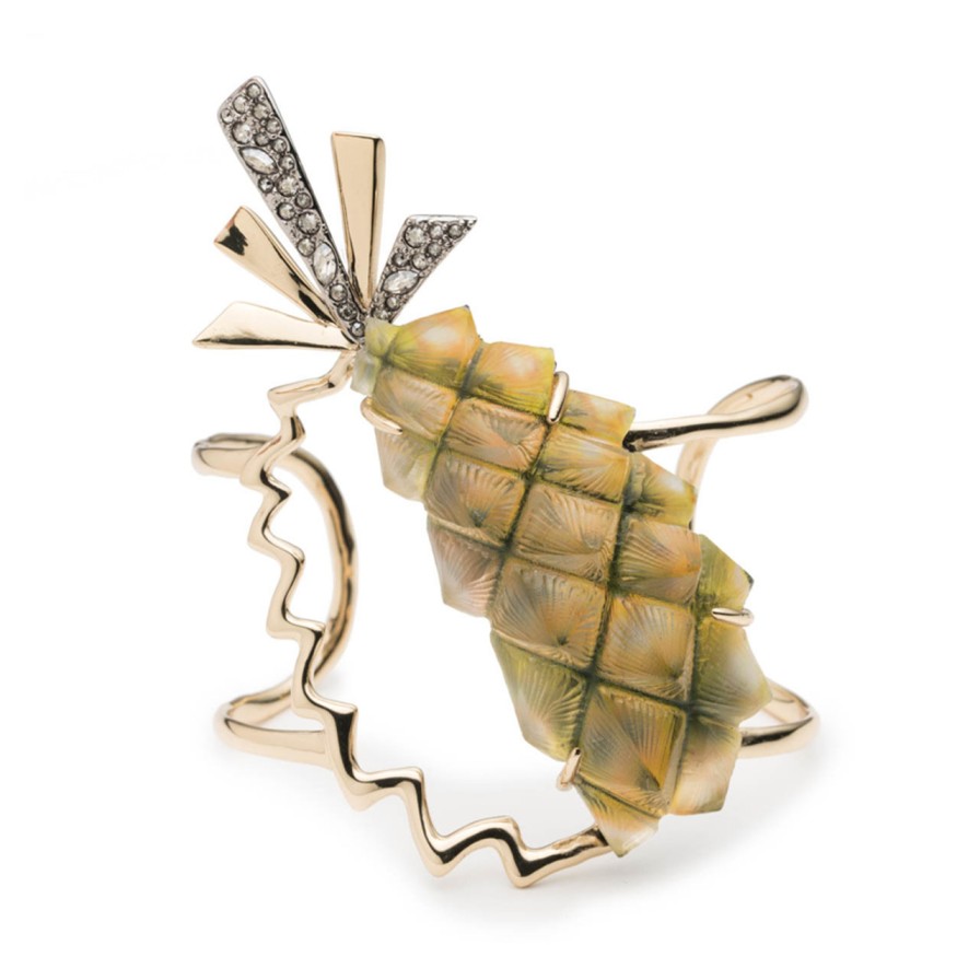 Bracelets Tomfoolery London | Pineapple Cuff Bracelet