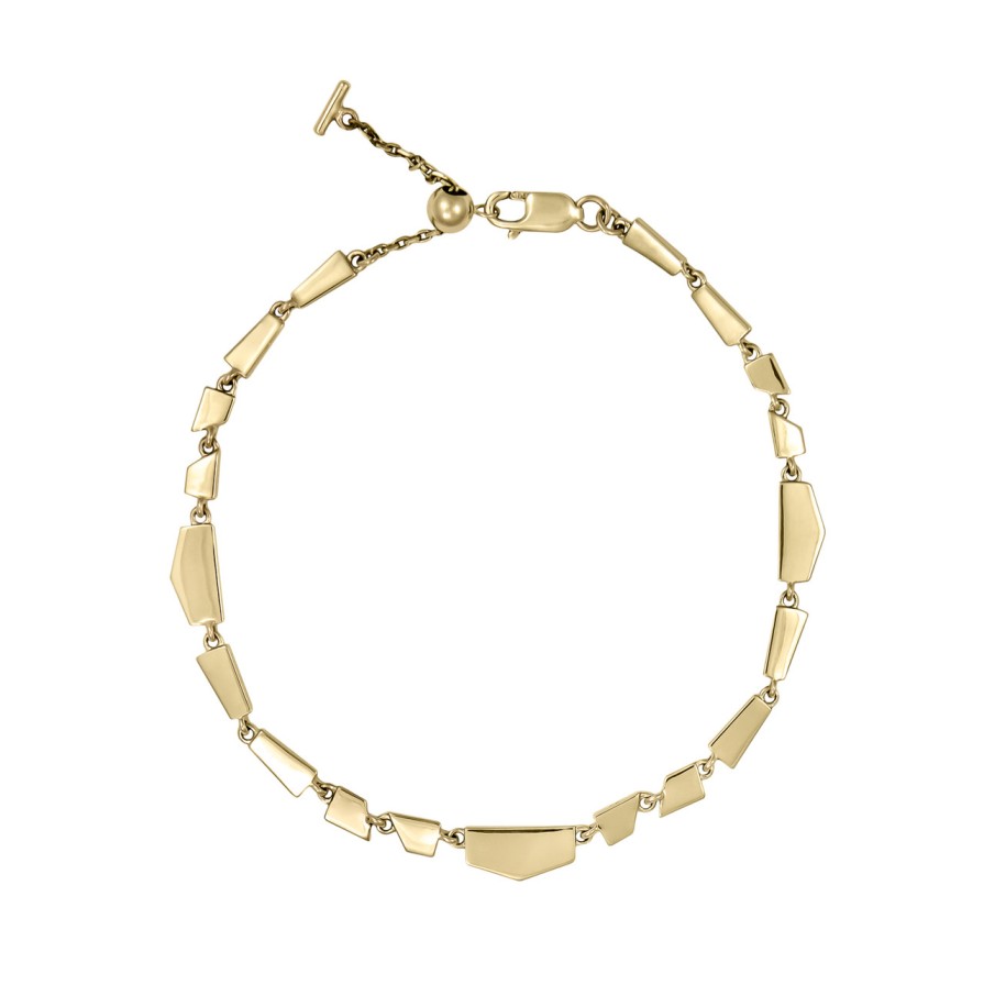 Bracelets Tomfoolery London | Gold Tesserae Bracelet