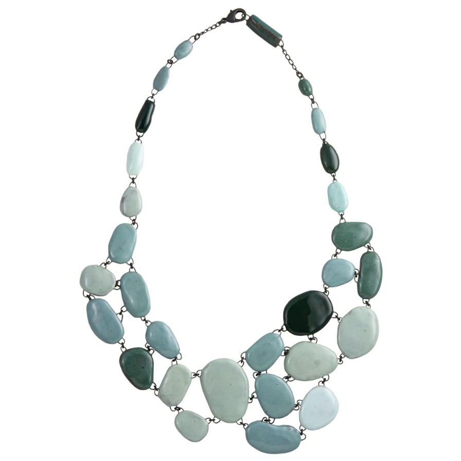 Necklaces Tomfoolery London | Oceanic Weaving Necklace