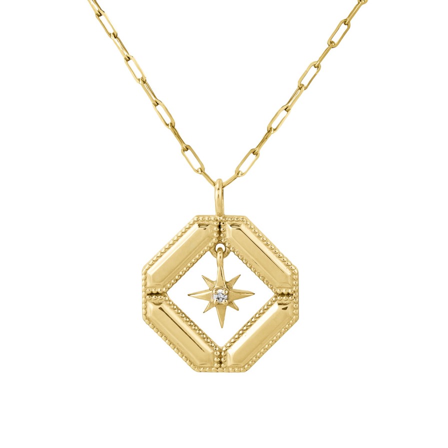 Necklaces Tomfoolery London | Astra Diamond Journey Pendant