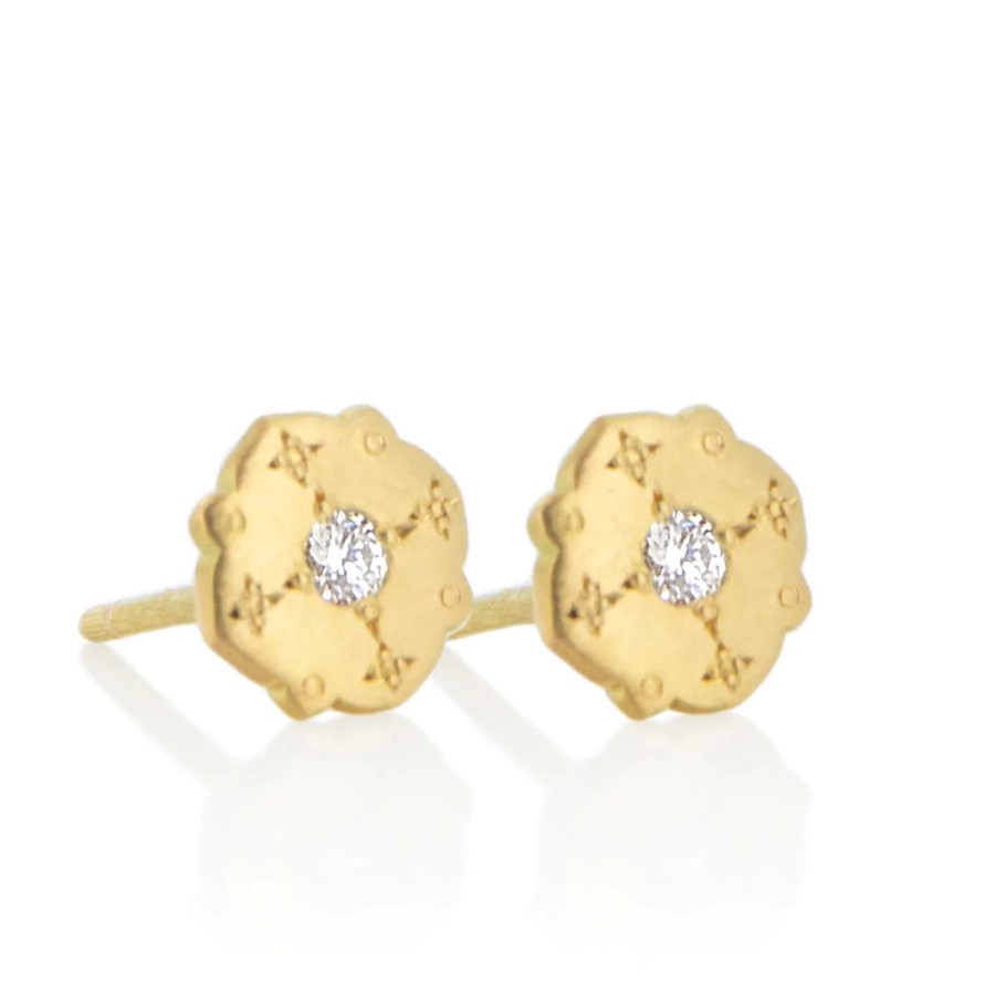 Earrings Tomfoolery London | Drops Of Happiness Kite Studs