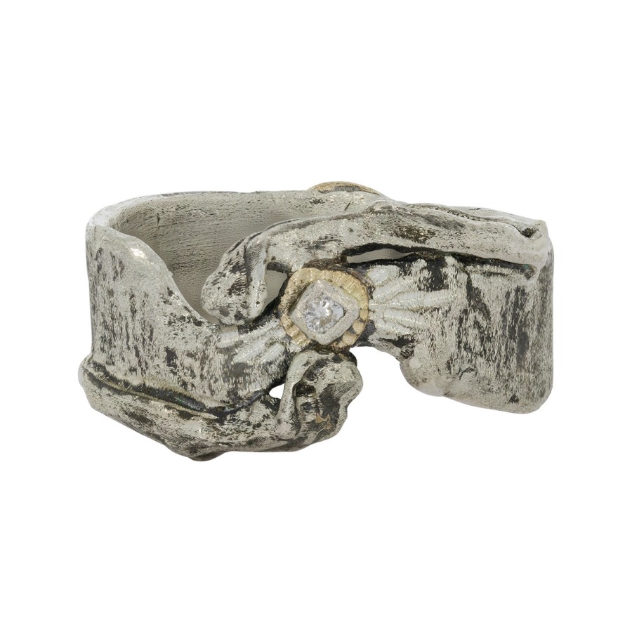 Rings Tomfoolery London | Muses Of Protection In Silver And 14Ct Yellow Gold