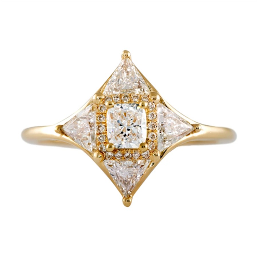 Rings Tomfoolery London | Diamond Star Ring