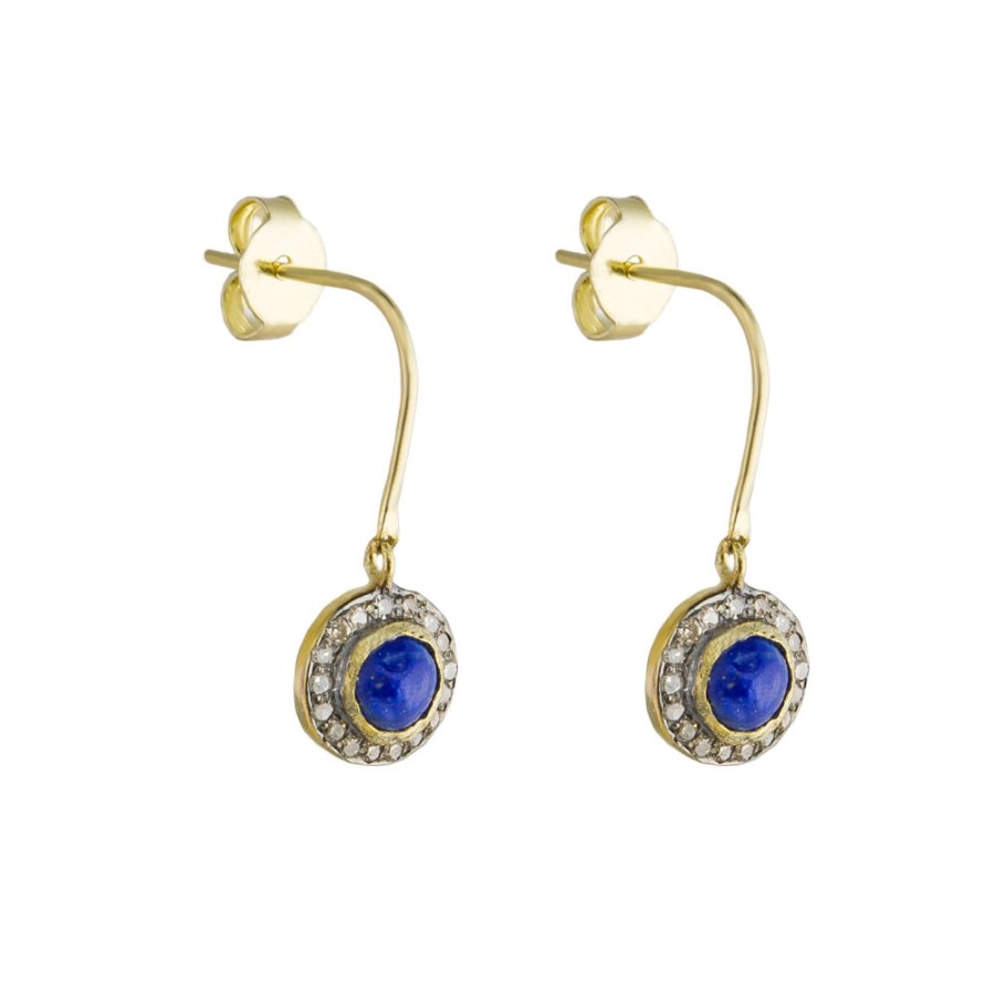 Earrings Tomfoolery London | 24Ct Gold