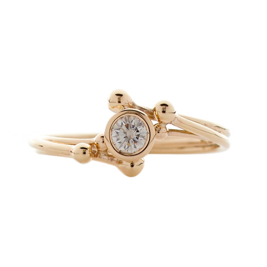 Rings Tomfoolery London | Small Flow 9Ct Ring