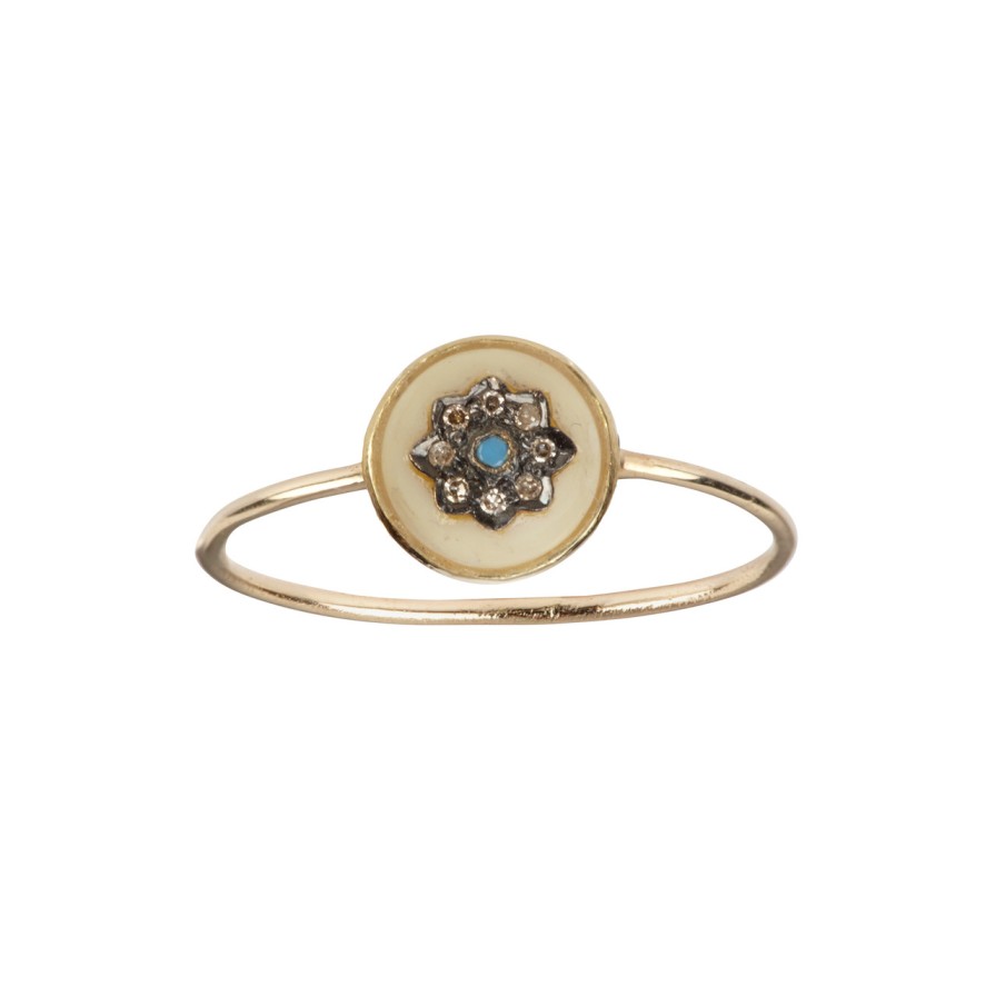 Rings Tomfoolery London | Isa Ivory Ring