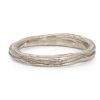 Rings Tomfoolery London | Ripple Fine 18Ct White Gold Ring