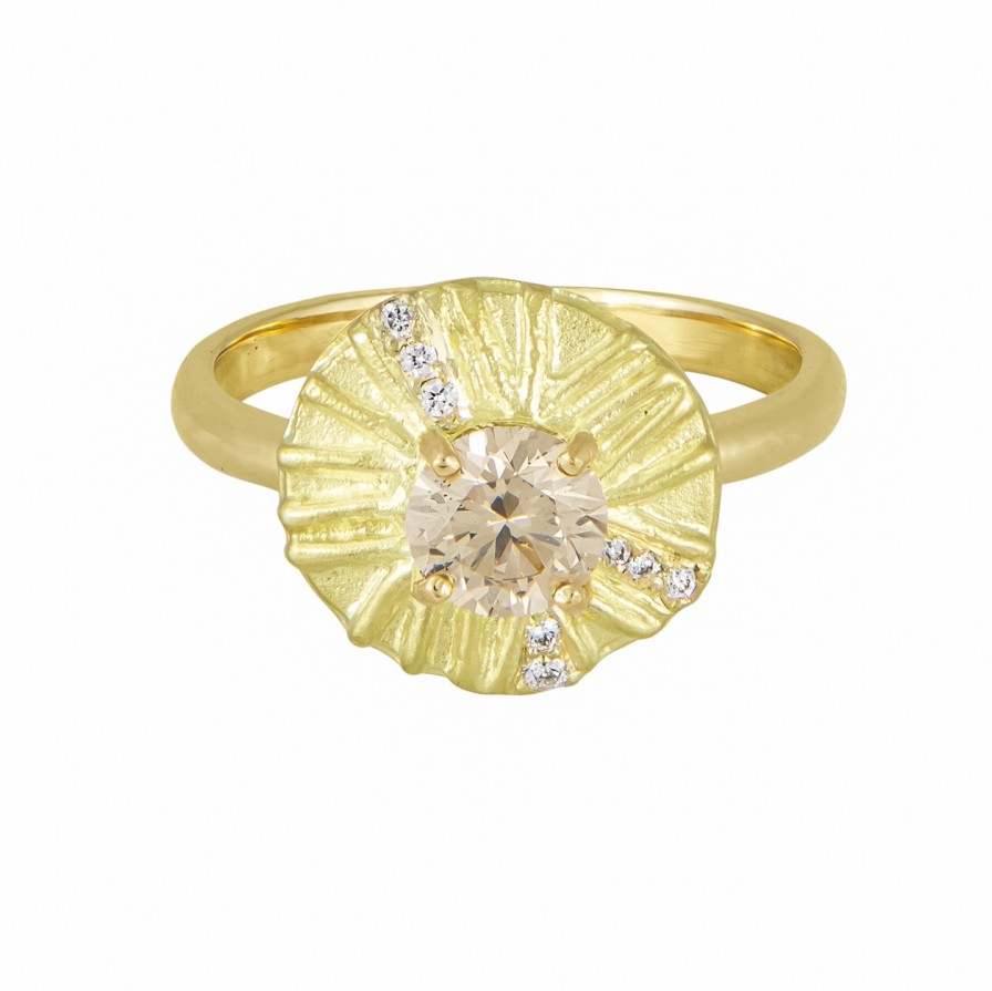 Rings Tomfoolery London | 18Ct Yellow Gold Radiance Ring