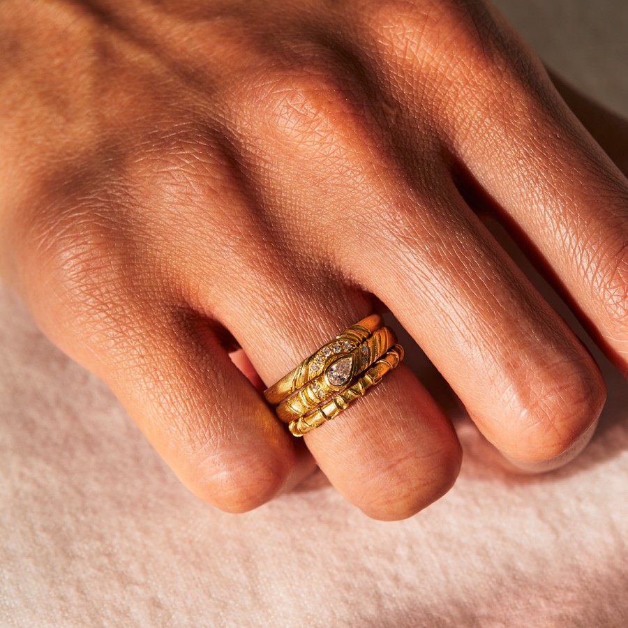 Rings Tomfoolery London | Ripples Band Ring